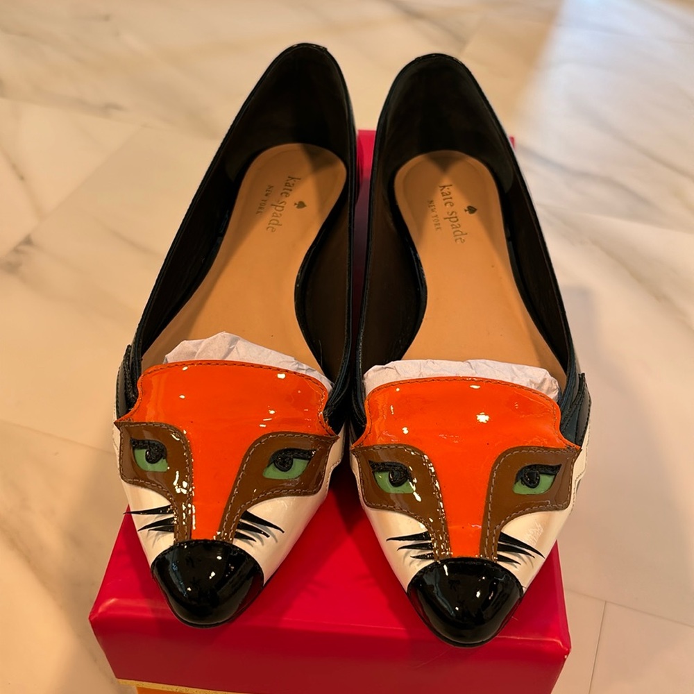 Kate Spade Ericka Flat Fox size 8